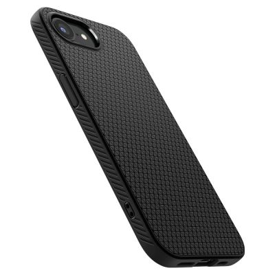 12. Spigen Liquid Air Hülle für iPhone 16e / 17e – Mattschwarz