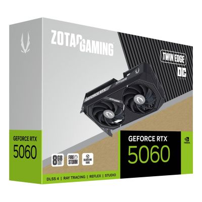 23. ZOTAC GAMING GeForce RTX 5060 TWIN EDGE OC 8GB Grafikkarte