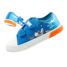 Leomil Sonic Kinder Sportschuhe Leichte Sneakers mit Klettverschluss Blau und Rot