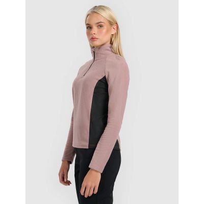 5. Thermounterwäsche aus Fleece für Damen (Oberteil) 4F 4FWAW25UFLEF064-80S