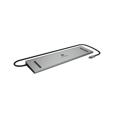 2. IcyBox USB-C -> HDMI/VGA/USB-A/USB-C/3,5-mm-Dockingstation
