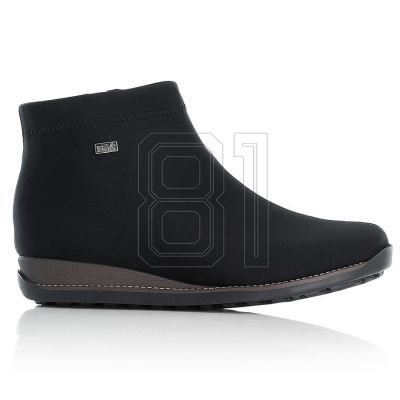9. Isolierte schwarze Damenstiefeletten Rieker W 98251-00