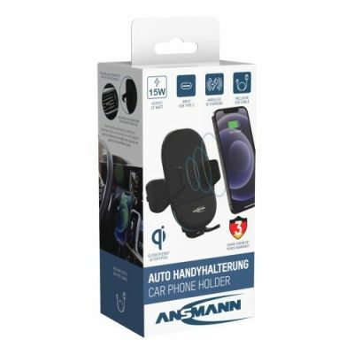 17. Ansmann 1000-0033 Aktive Handyhalterung/Smartphone-Halterung Schwarz