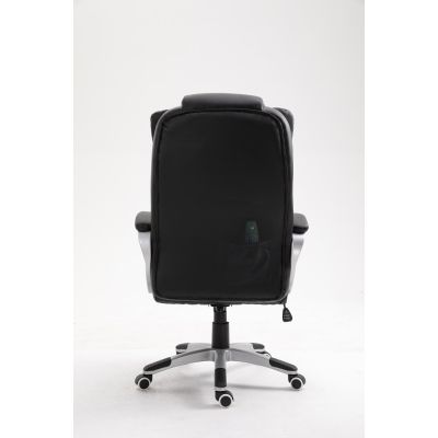 5. Activejet Bürostuhl mit Massagefunktion und Heizung, YK7304, Schwarz