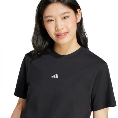 5. adidas Essentials Baumwoll-T-Shirt mit kleinem Logo W JC5943