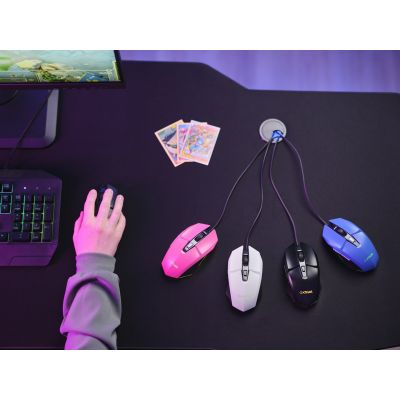 9. TRUST GXT109P Felox Gaming-Maus, Weiß