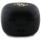 4. Guess Bluetooth-Kopfhörer GUTWSJ144ESK TWS + Dockingstation schwarz/schwarz schillerndes 4G-gedrucktes Logo