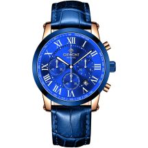 Giewont Chronograph Saphir Kupferblau Herrenuhr GW6260-A5