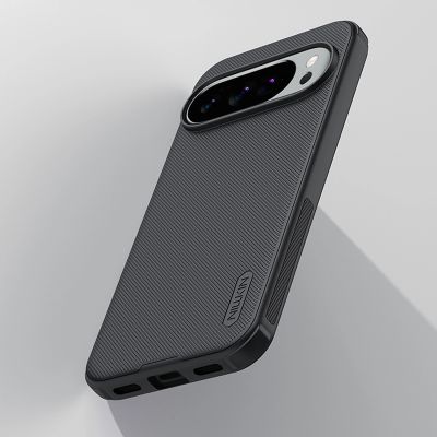7. Nillkin Super Frosted Shield Pro Hülle für Google Pixel 10/10 Pro – Schwarz