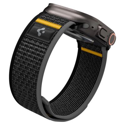 7. Spigen Athlex Air Strap für Apple Watch 44 / 45 / 46 / 49 mm - Schwarz