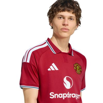 5. adidas Manchester United Herren-Fußballtrikot 26/27 rot KA6871