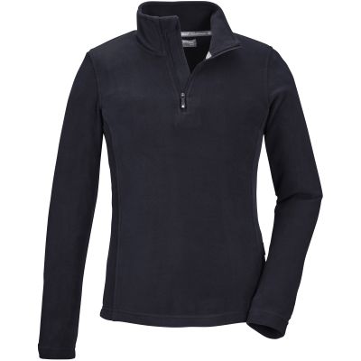 2. Mädchen-Fleecepullover mit Stehkragen Killtec KSW 188 schwarz