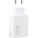 4. Xiaomi MDY-16-EF 1xUSB-A 33W Wandladegerät mit 3A USB-C Kabel - Weiß