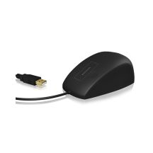 KeySonic KSM-5030M-B Büromaus, beidhändig bedienbar, USB Typ-A