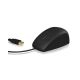 KeySonic KSM-5030M-B Büromaus, beidhändig bedienbar, USB Typ-A