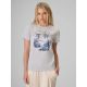 Damen-T-Shirt mit Aufdruck, regulär, Größe 4F 4FRAW26TTSHF4374-34S