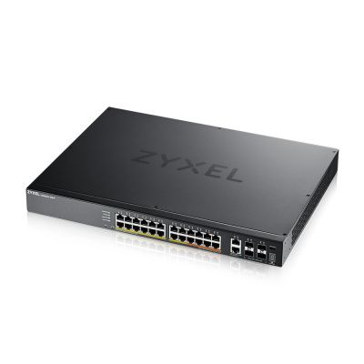 14. Zyxel XGS2220-30HP Switch 30p PoE (PoE+: 16; PoE++: 10) 400W Managed Gigabit/10G
