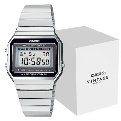 2. CASIO A700WE-1AEF Unisex-Uhr + Box