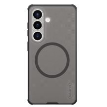 Nillkin Super Frosted Shield Pro Magnetische Hülle, kompatibel mit MagSafe für Samsung Galaxy S26 – Transparent Schwarz