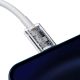 6. Baseus Superior Series USB-C / Lightning PD 20W 2 m Kabel - Weiß