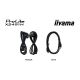 16. iiyama ProLite X2491H-B1 Computermonitor 60,5 cm (23,8") 1920 x 1080 px Full HD LCD Schwarz
