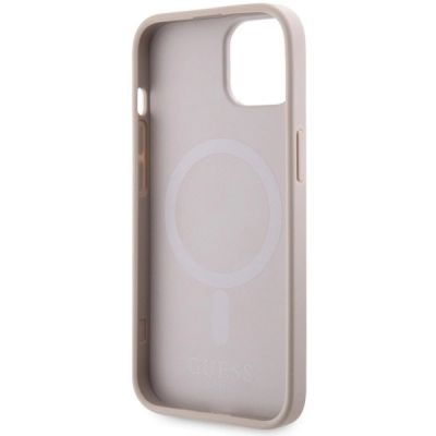 7. Guess GUHMP14MHGCFSEP iPhone 14 Plus 6,7" rosa/rosa Hartschale GCube Stripes MagSafe