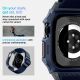 11. Spigen Lite Fit "Pro" Armband für Apple Watch 10 46mm - Marineblau