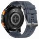 12. GRAVITY GPS GT24-1 Herren-Smartwatch, schwarzes Silikonarmband + marineblaues Silikonarmband
