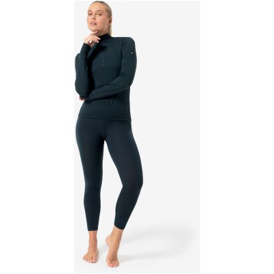 Damen-Thermoleggings Super.natural Tundra175 Tight – blueberry/blueberry, Größe: S