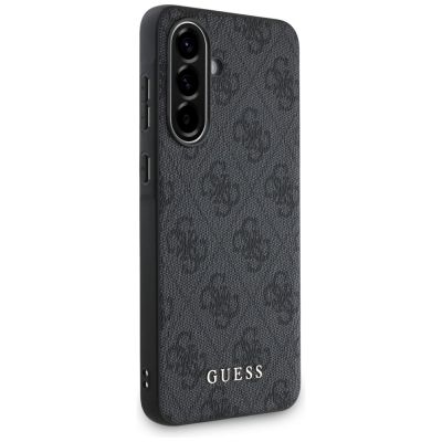 3. Guess 4G Metal Gold Logo Case für Samsung Galaxy A56 - Schwarz