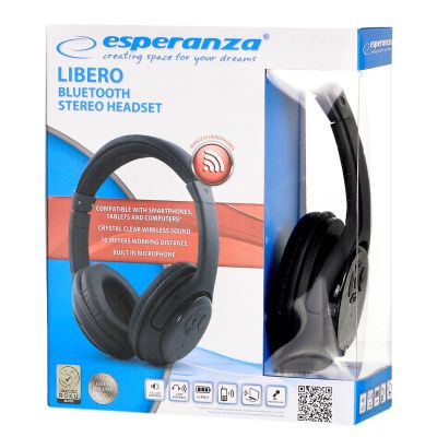 18. Esperanza LIBERO EH163K kabellose Kopfhörer (schwarz)