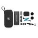 9. Sennheiser PROFILE DRAHTLOSES 2-KANAL-SET – 2-Kanal-2,4-GHz-Empfänger, 2 Ansteckmikrofone, Zubehör, Ladeetui, Tasche
