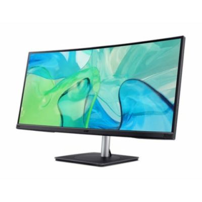 3. Acer CB343CUR Computermonitor 86,4 cm (34") 3440 x 1440 Pixel UltraWide Quad HD LED Schwarz, Silber