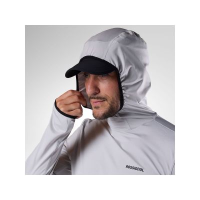 7. ROSSIGNOL Westweg Sun Hoodie Herren Grau