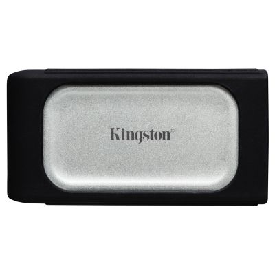 3. Externe SSD-Festplatte Kingston XS2000 (1 TB; USB 3.2; Silber; SXS2000/1000G)