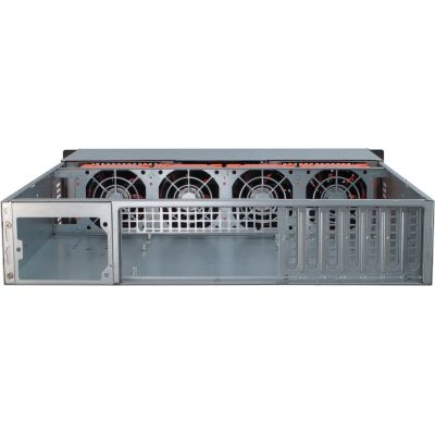 5. Inter-Tech 2U-20255 Rack Schwarz, Edelstahl