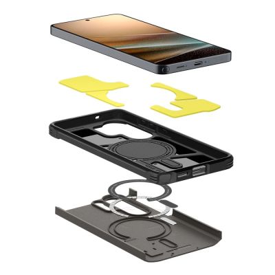 7. Spigen Tough Armor Mag MagSafe Hülle für Samsung Galaxy S26 Ultra - Grau