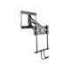 2. TV-Wandhalterung 43"-50"/35kg 1TFT 4Gelenke Ausziehfunktion schwarz
