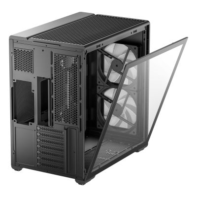 6. DeepCool CG590 MESH 2F Midi-Tower Schwarz