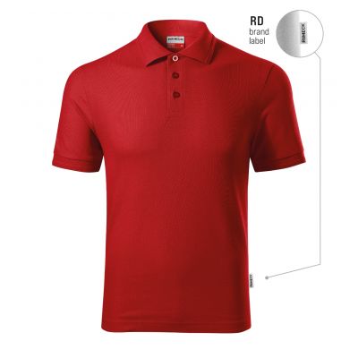 Herren Reserve Poloshirt (rot (Markenlabel))