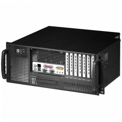 TECHLY ATX PC-Rackgehäuse 19 Zoll 4U Schwarz 30