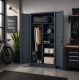 8. Iron Mate SATURN Metall-Werkzeugschrank 185x90x45 Anthrazit RAL7016