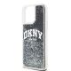 6. DKNY Liquid Glitter Big Logo iPhone 13 Pro Max Hülle - Schwarz