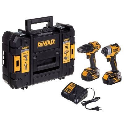 DEWALT Kombi-Werkzeugset 18V 2x4,0Ah DCK2062M2T