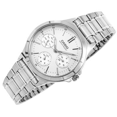 3. CASIO LTP-V300D-7 Damenuhr + Box