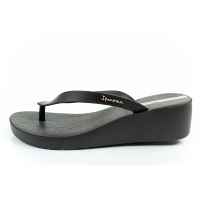 2. Ipanema Selfie Fem Damen-Flip-Flops, bequem, schwarz, modisch, Plateau