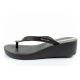 2. Ipanema Selfie Fem Damen-Flip-Flops, bequem, schwarz, modisch, Plateau