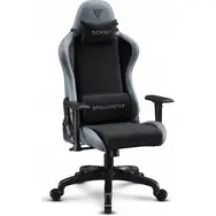 SENSE7 Zauberer Fuku PU Sessel Schwarz-Grau