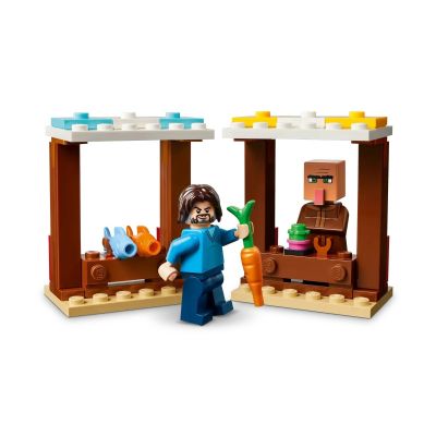 23. LEGO Minecraft 21273 Ballon-Ghast-Dorfangriff (ANGEBOT)
