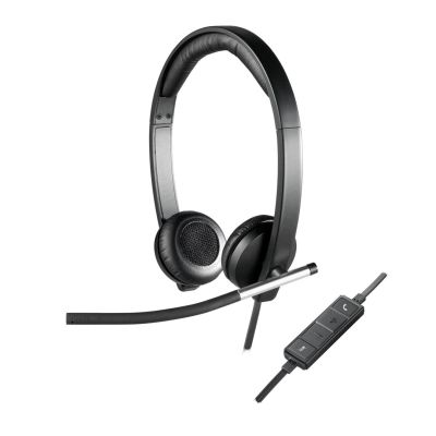7. Logitech 981-000519 Kopfhörer (Schwarz)